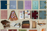 Vintage Books, Letters & Frames, an Object Graphic by alonahaidash (Thumbnail 13 of 19)