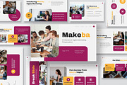 Digital Marketing Google Slides, a Presentation Template by Fit-tee (Thumbnail 1 of 10)