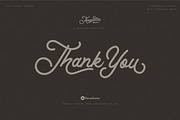 Thequilla - Monoline Script Font, a Script Font by Rometheme Std (Thumbnail 7 of 7)
