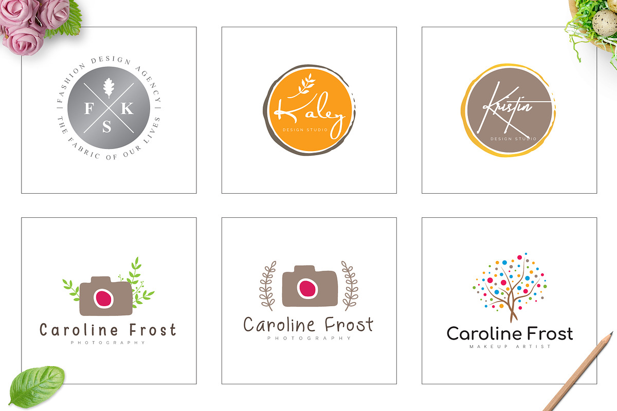 640 Premade Logos Mega Bundle, a Branding & Logo Template by XpertgraphicD (Photo 35 of 109)