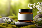 Glass Jar Mockup, a Packaging Mockup by GenesisCreativeCo (Thumbnail 3 of 3)
