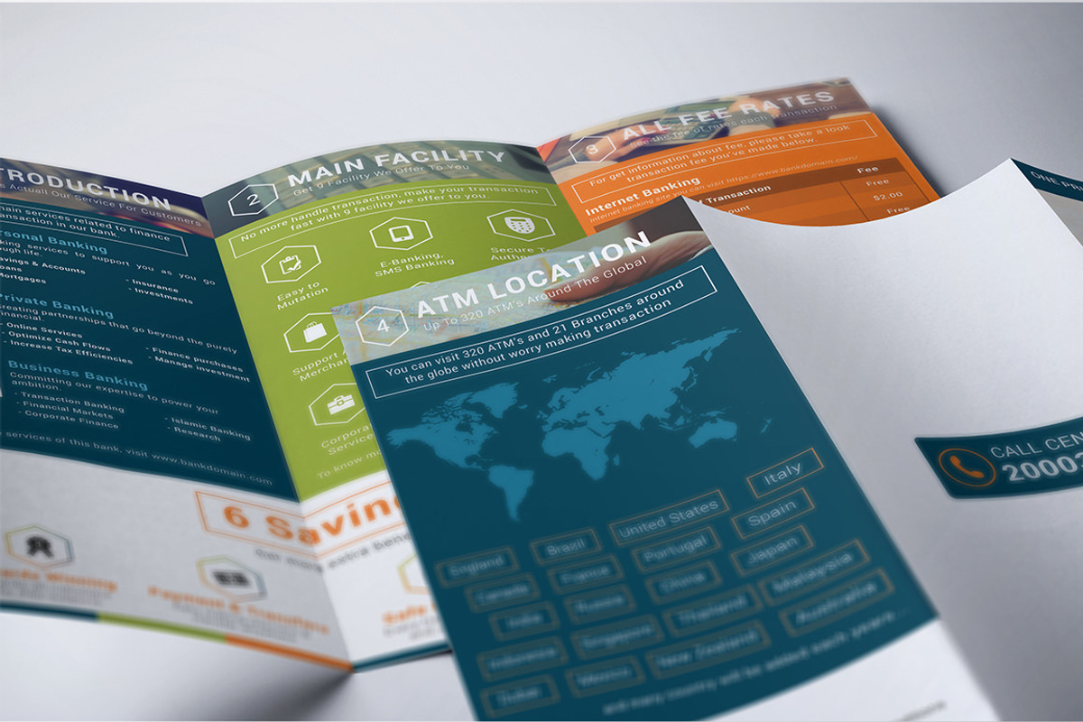 Financial Service & Banking Brochure, a Brochure Template by Affantjie Photowork (Photo 5 of 5)