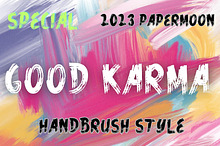 Good Karma Handbrush Font