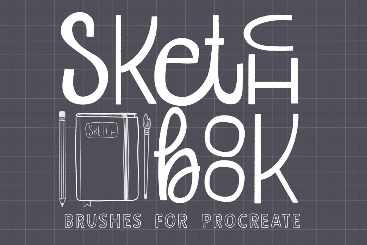 Sketchbook Brush Set for Procreate, a Brush Add-On by Sometimes Crafter Studio (Photo 1 of 17)