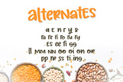 Silly Beans Font, a Sans Serif Font by A Little Smidge (Thumbnail 3 of 7)