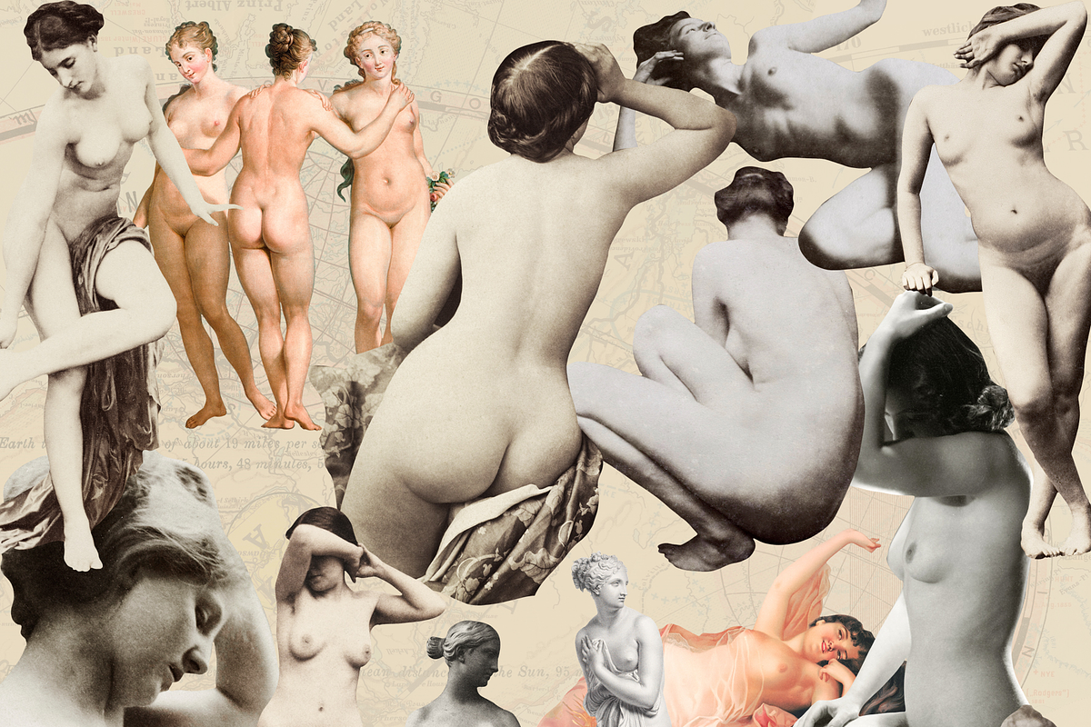 VINTAGE WOMEN COLLECTION | COLLAGES, an Object Graphic by Natali Batu (Photo 2 of 19)