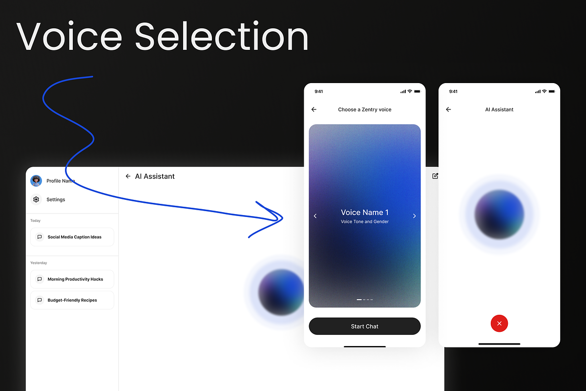 AI Chatbot Vercel UI Kit for Figma, an UI Kit Template by SupperNoodle (Photo 6 of 8)