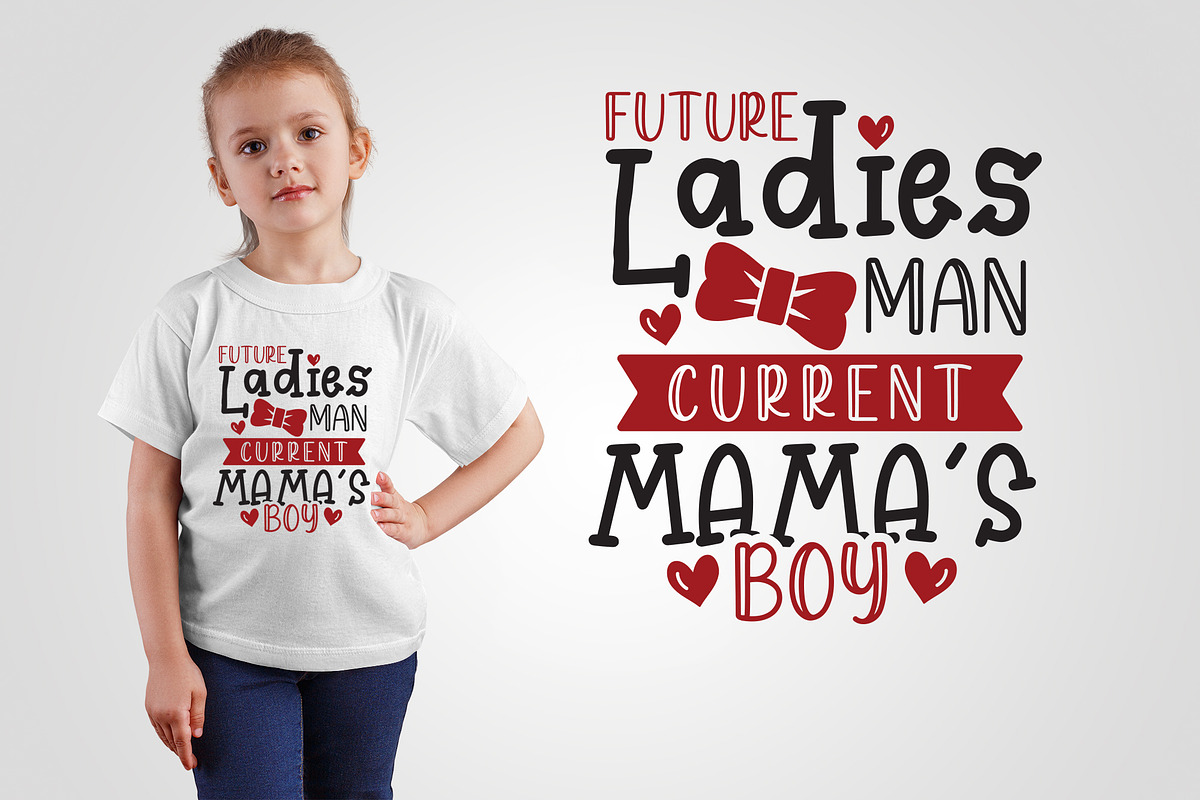 Kids Valentine SVG Bundle, a Graphic by CraftlabSVG (Photo 11 of 13)