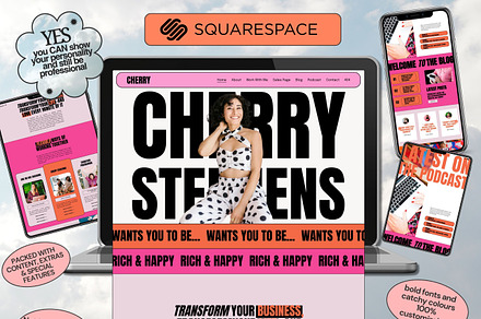 Squarespace Website Template 7.1