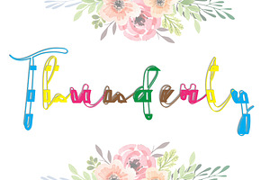 Thunderly Script Font