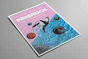 13 Hand Drawn Indie Music Flyers, a Flyer Template by ashenterprise (Thumbnail 12 of 16)