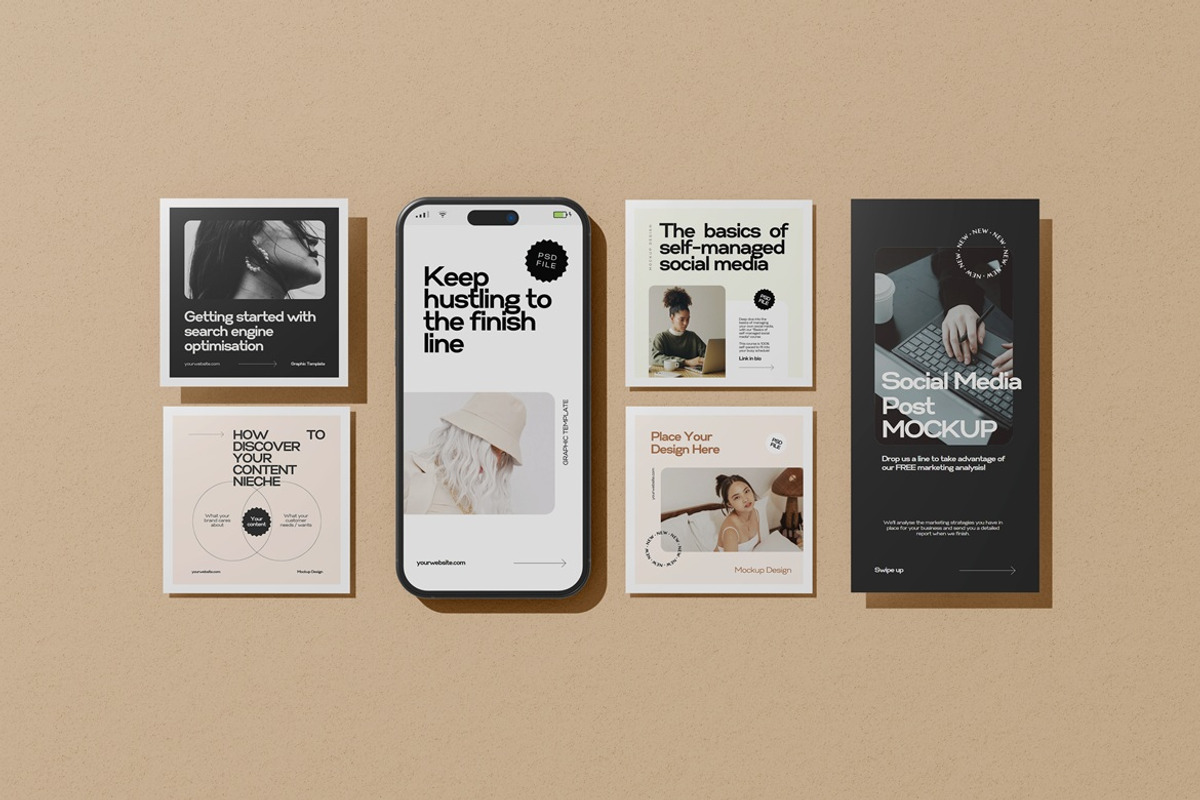 Social Media Mockups, an Advertising Mockup by Pexelyou (Photo 5 of 6)