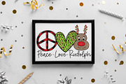 Peace Love Christmas PNG Bundle, a Graphic by CraftlabSVG (Thumbnail 13 of 14)