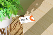 Saga Device Mockup on Table, a Device Mockup by orenjidesign (Thumbnail 12 of 13)