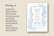 Wedding Invitation set, an Invitation Template by NataLito (Thumbnail 2 of 5)