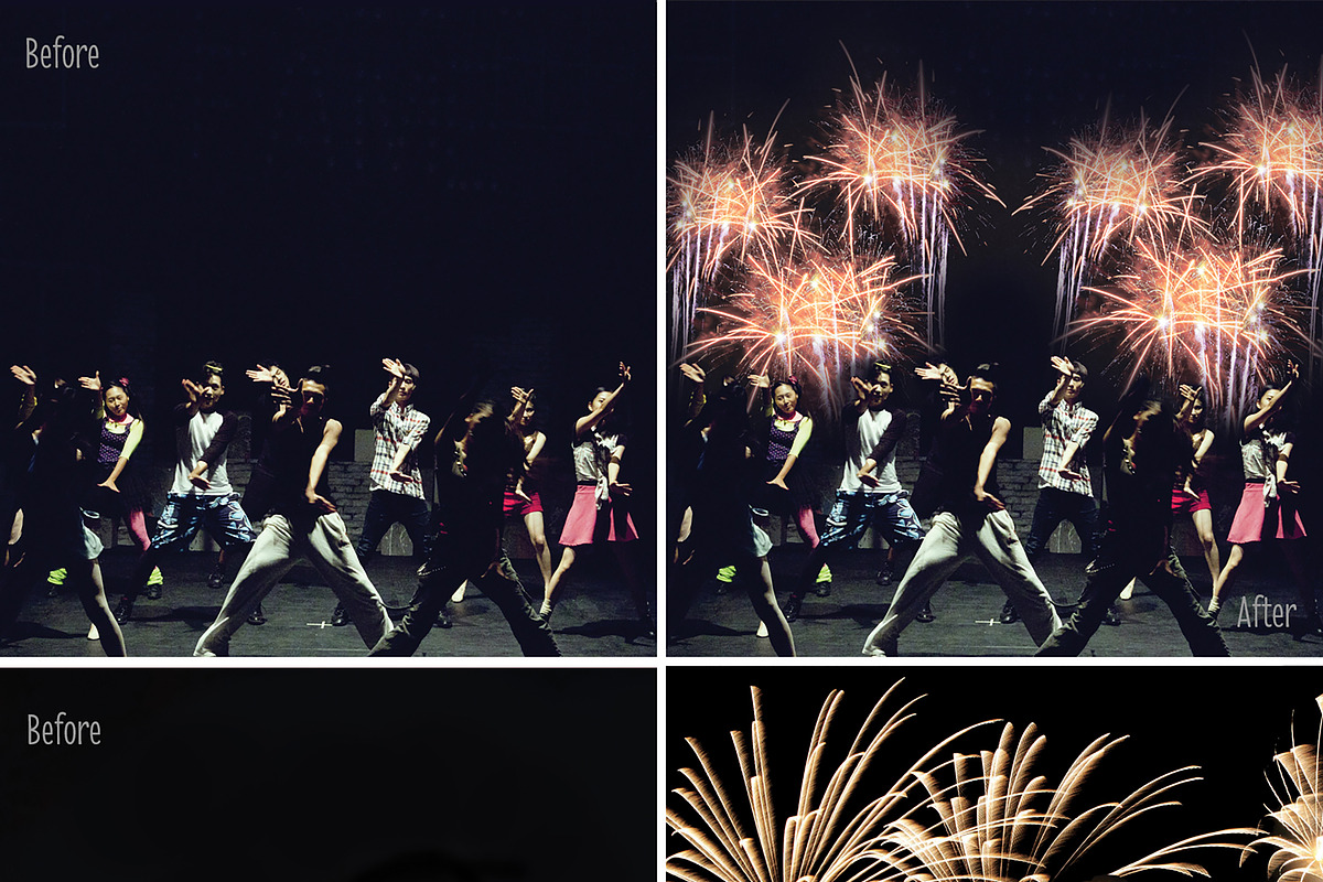 Firework Photo Overlays, a Brushes & More by MockTurtleStudio (Photo 3 of 4)