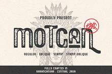 Motgan - Vintage Font
