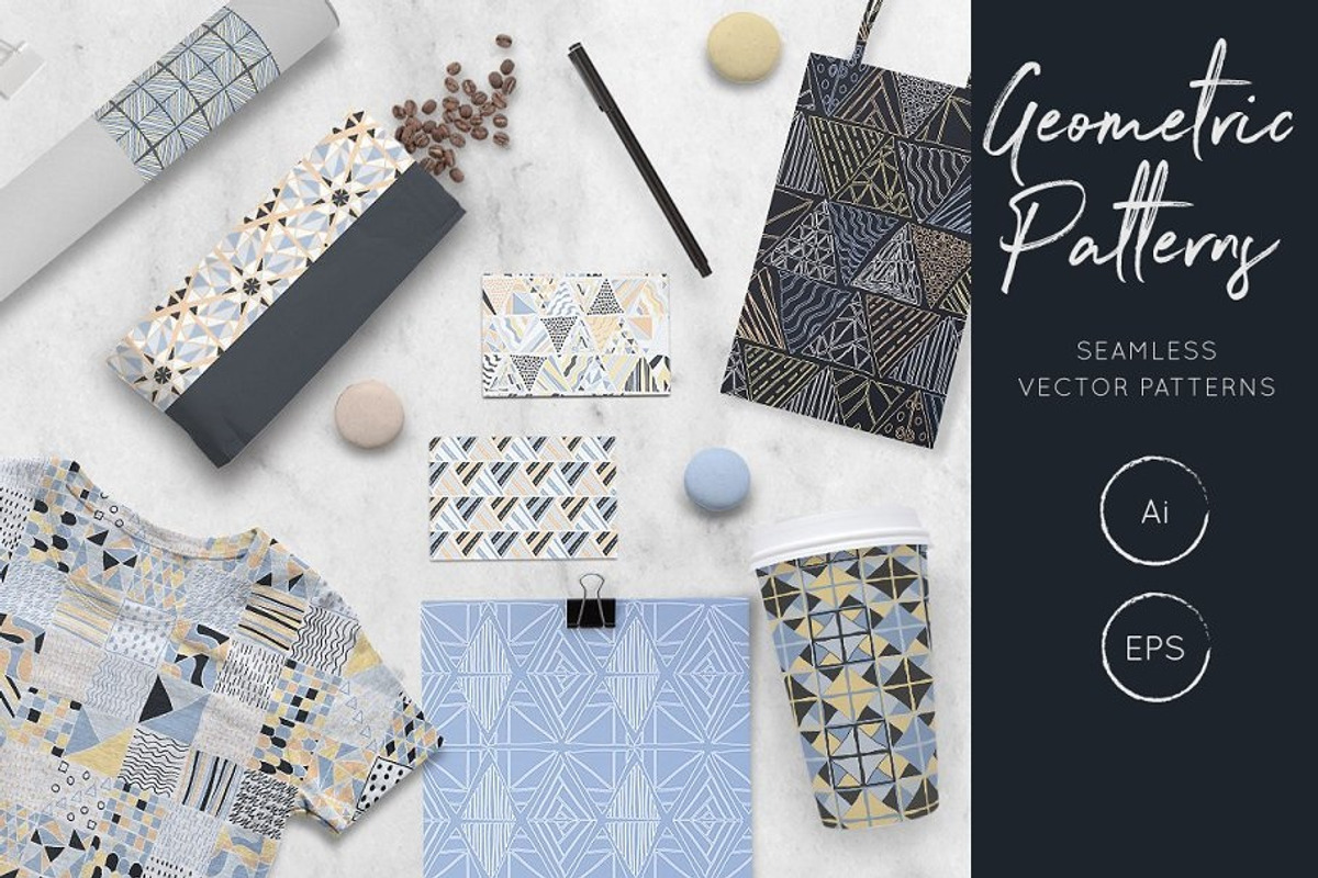 HUGE Seamless Vector Pattern Bundle, a Pattern Graphic by illuztrate