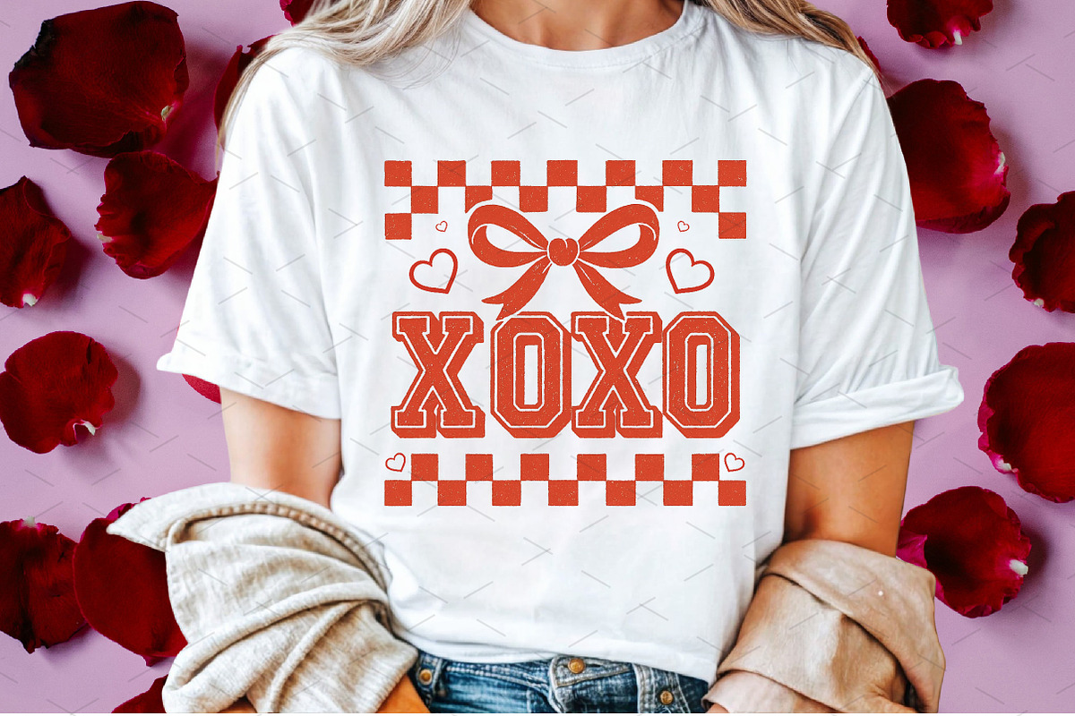 Retro Xoxo Coquette Valentines Desig, an Illustration by Libby Wishes (Photo 3 of 7)