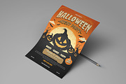 Halloween Party Flyer Set, a Flyer Template by monogrph (Thumbnail 2 of 4)