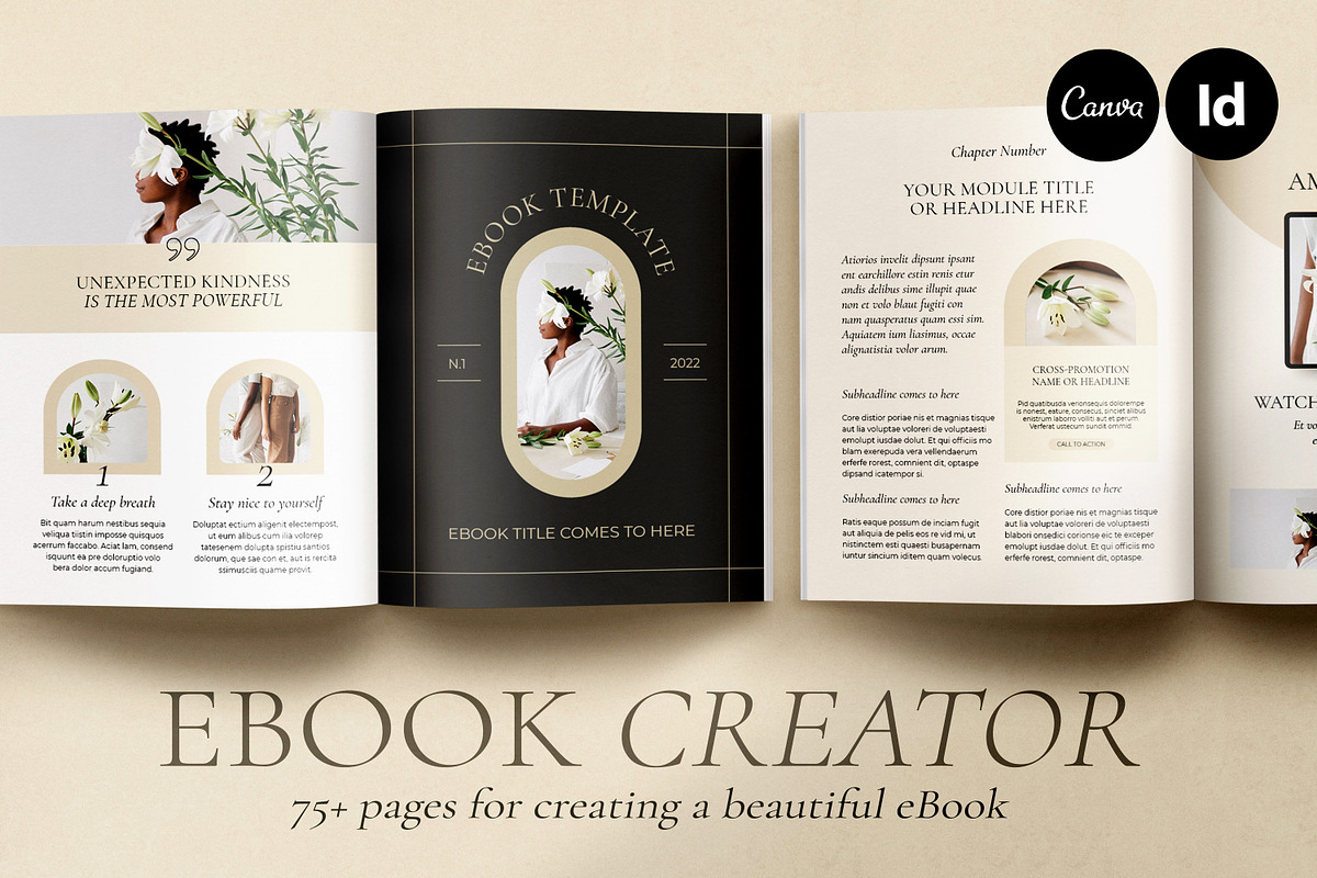 eBook for Coach / CANVA, INDD / Mona, a Magazine Template by Mirazz (Photo 19 of 21)