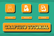 Calverto 3D, a Sans Serif Font by Craft Supply Co. (Thumbnail 2 of 8)