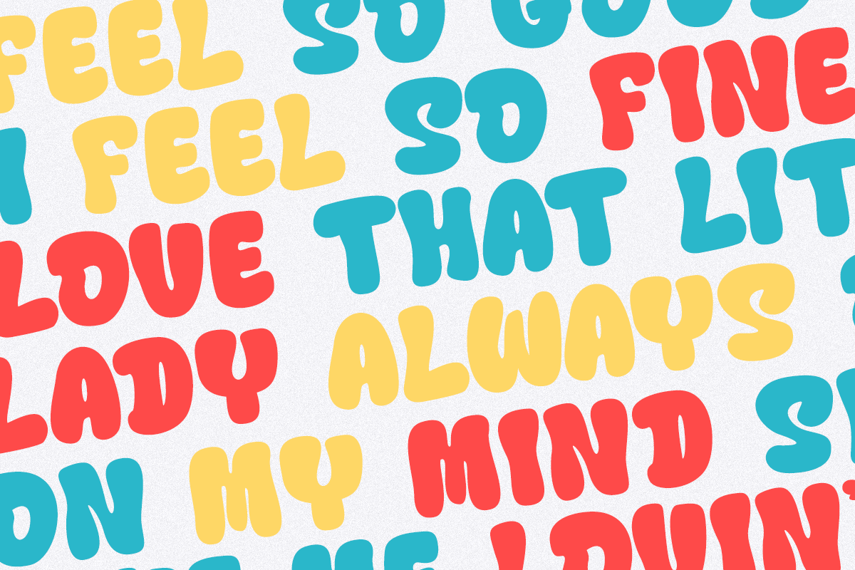 Jacklin - Groovy Bubble Font, a Sans Serif Font by Font Liner (Photo 2 of 12)