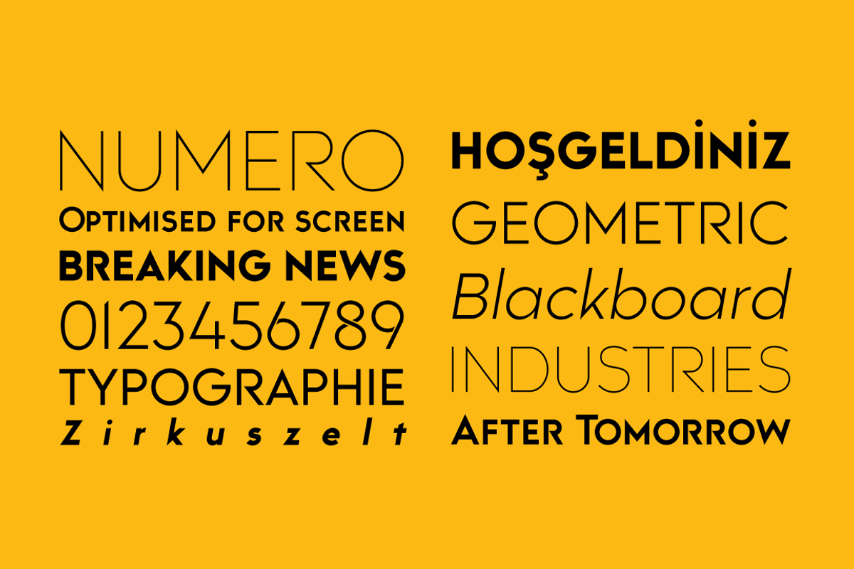 Trakya Sans, a Sans Serif Font by BULENT YUKSEL (Photo 4 of 11)