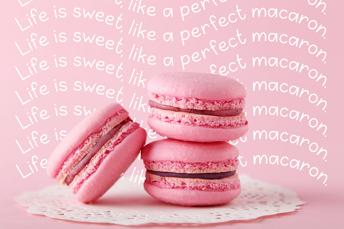 Rhubarb Macaron, a Handwritten Font by Sofia Skoog (Photo 2 of 11)