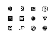 120 Simple Logos, a Branding & Logo Template by hellothere (Thumbnail 11 of 11)