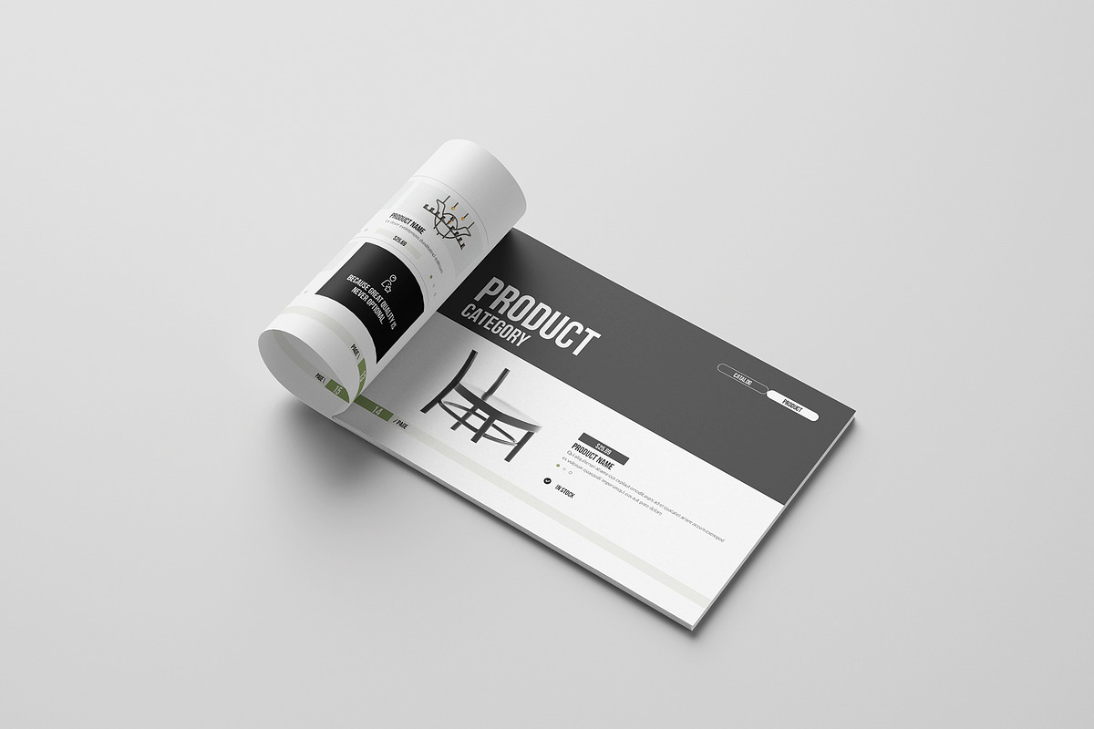 Product Catalog Template Landscape, a Brochure Template by Spark_Creative (Photo 7 of 12)