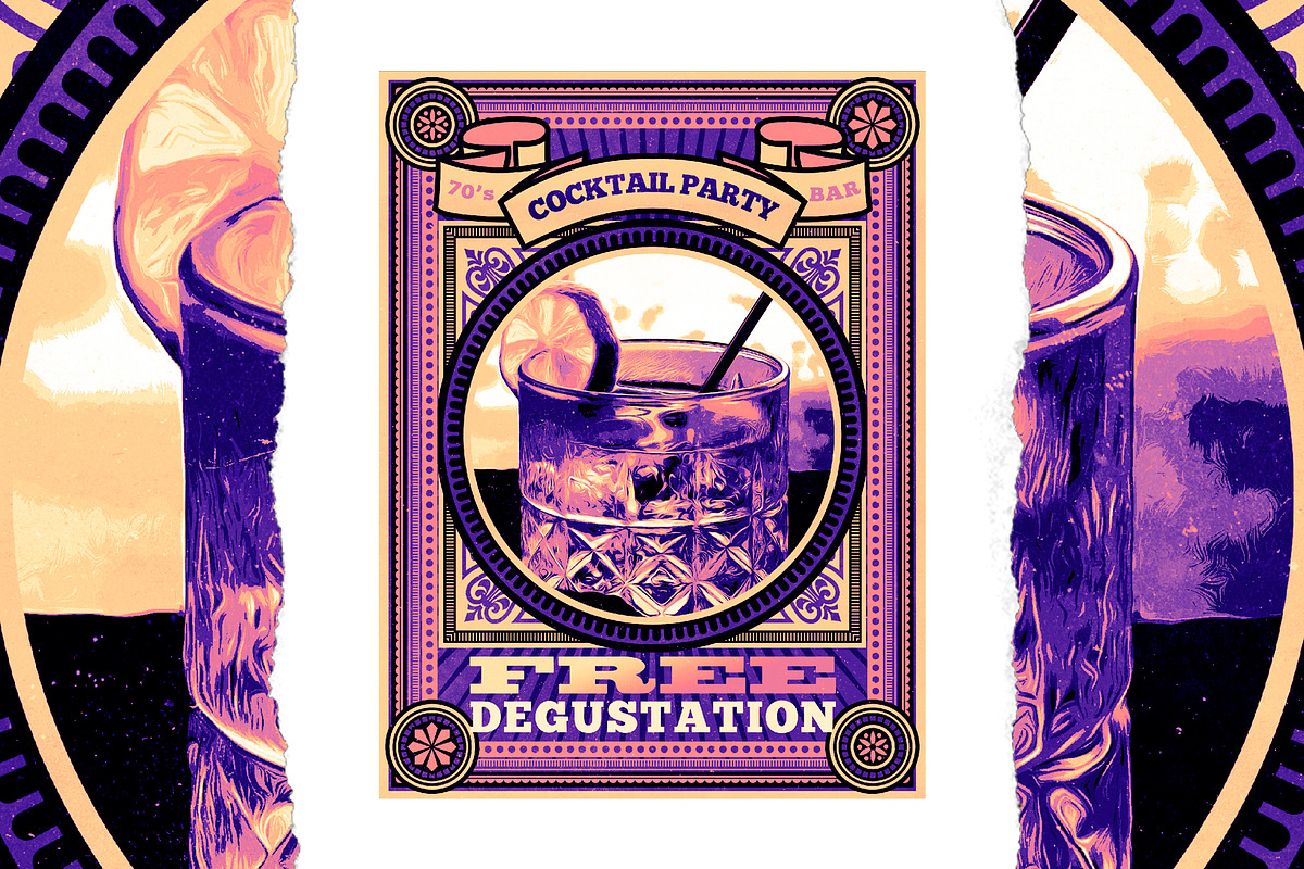 VVDS Art Poster Creator, an Action Add-On by Vintage Voyage Supply (Photo 12 of 15)