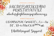 Nurila Script - A Bouncy Script Font, a Script Font by Siwox Studios (Thumbnail 7 of 9)