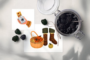 Cozy autumn mood. Hygge fall set, a Seasonal Illustration by Good Studio (Thumbnail 5 of 6)
