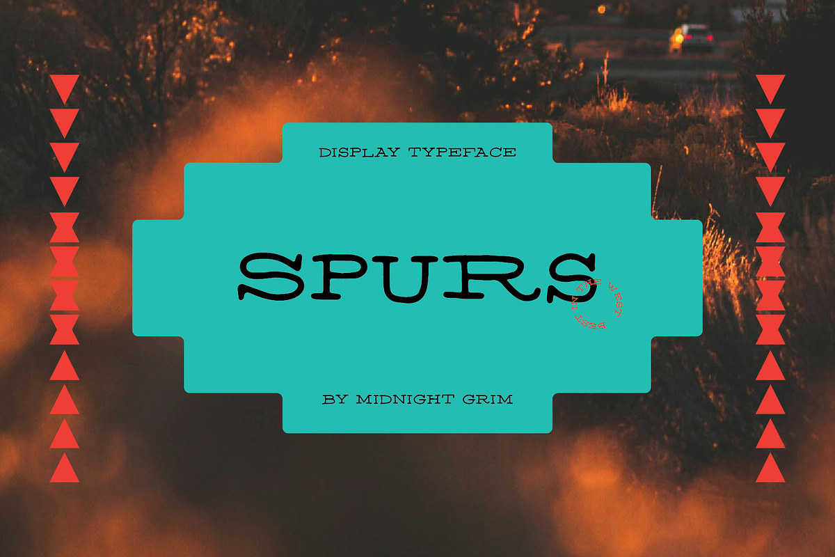 Spurs - Best in the West!, a Handwritten Font by Midnight Grim (Photo 1 of 5)