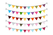 Bunting Banner Clipart, an Illustration by The Digital Download Shop (Thumbnail 6 of 6)