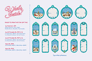 Christmas Gift Tag - Merry Mistletoe, a Card Template by diary.bari (Thumbnail 3 of 8)