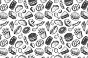 Fast Food. Vector Illustrations., a Food Illustration by Olga Olmix (Thumbnail 5 of 7)