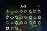 Alien Space Language, a Font by EMP Design (Thumbnail 4 of 4)