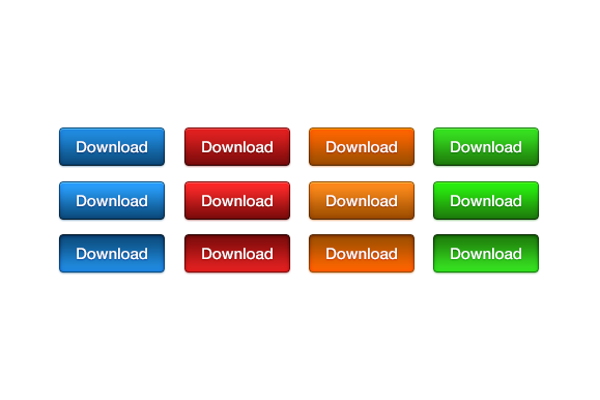 Simple rounded buttons., a Templates & Theme by liampmccabe (Photo 2 of 2)