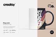 Mug Mockup Set 11 oz, a Cups & Container Mockup by creatsy5 (Thumbnail 1 of 11)