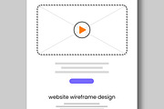 Website Wireframe Template  UX UI, a Wireframe Template by MightyDesign (Thumbnail 4 of 9)