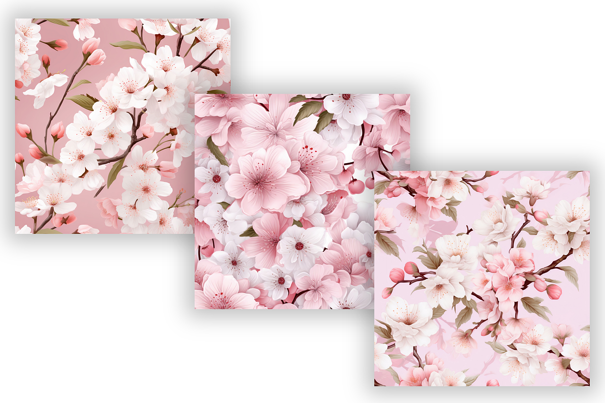 spring patterns, seamless pattern, a Pattern Graphic by FloridPrintables (Photo 2 of 4)
