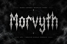 Morvyth — Dark Gothic Display Font