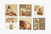 Soft Beige Instagram Template Pack, a Social Media Template by Lumisse Studio (Thumbnail 2 of 10)