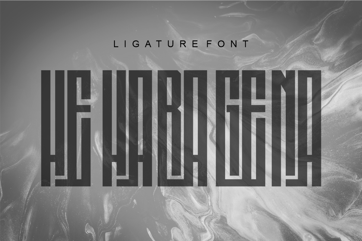 Bronanghenor, a Sans Serif Font by QR Design Studio (Photo 7 of 8)