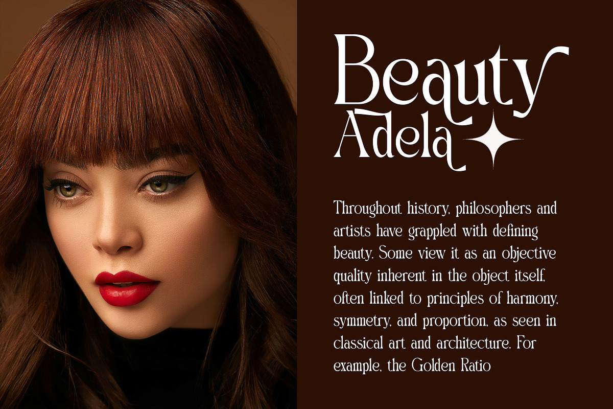 Madule Modern Elegant Serif, a Serif Font by Alfinart (Photo 4 of 10)