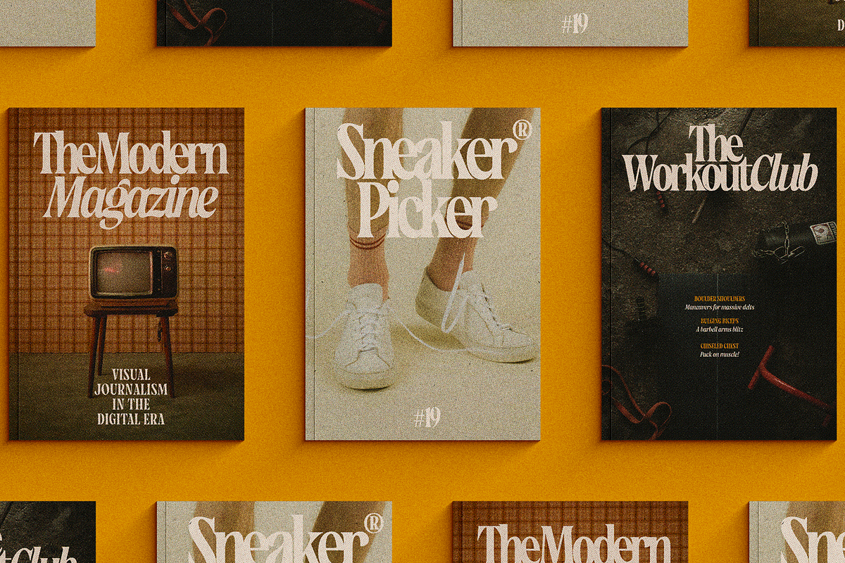 Hickory Dickory • A Stylish Serif, a Serif Font by Vintage Voyage Supply (Photo 8 of 17)