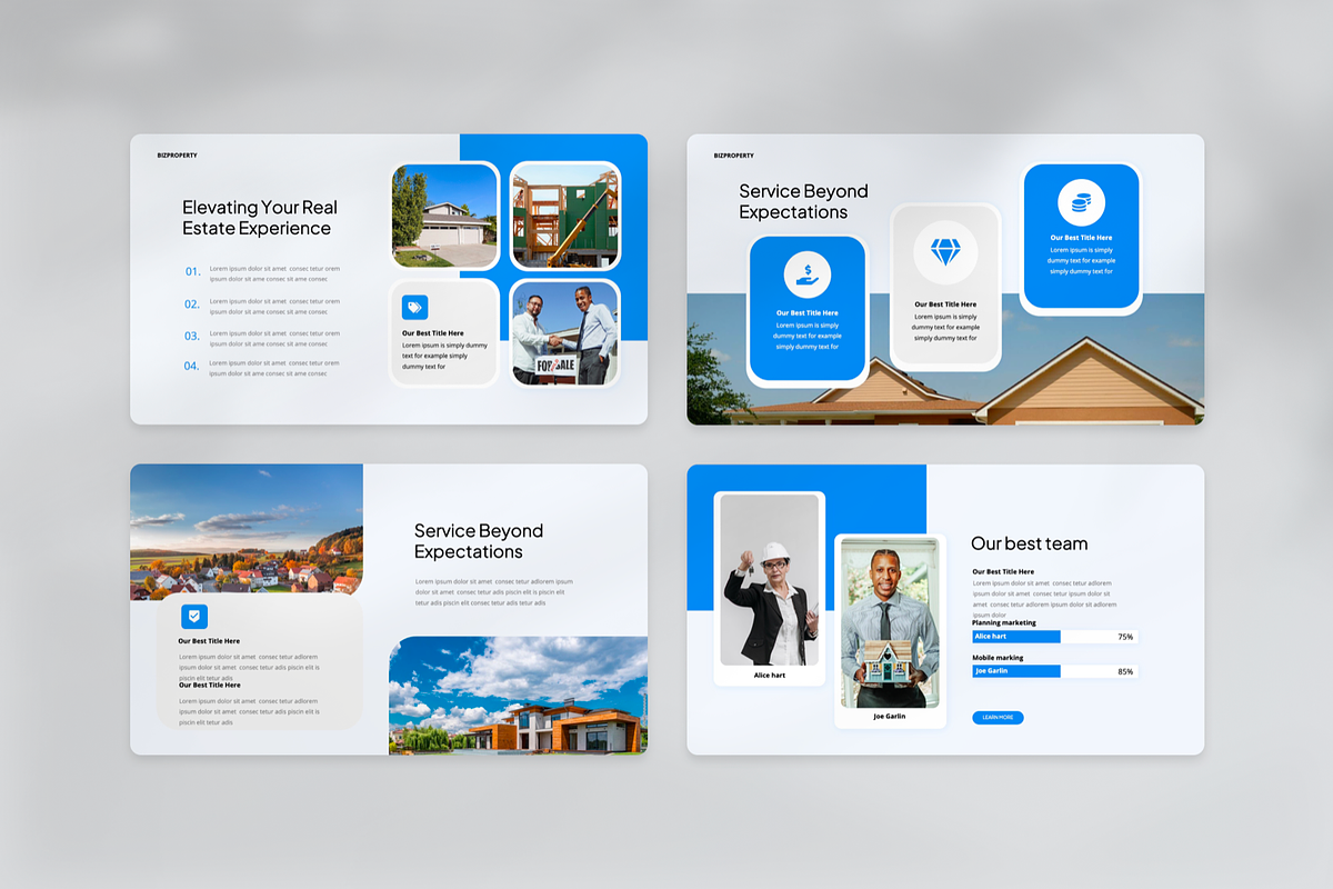 Modern Real Esate Powerpoint, a Presentation Template by Annora Studio (Photo 5 of 8)