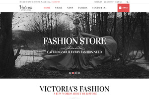 Victoria - Ecommerce Template